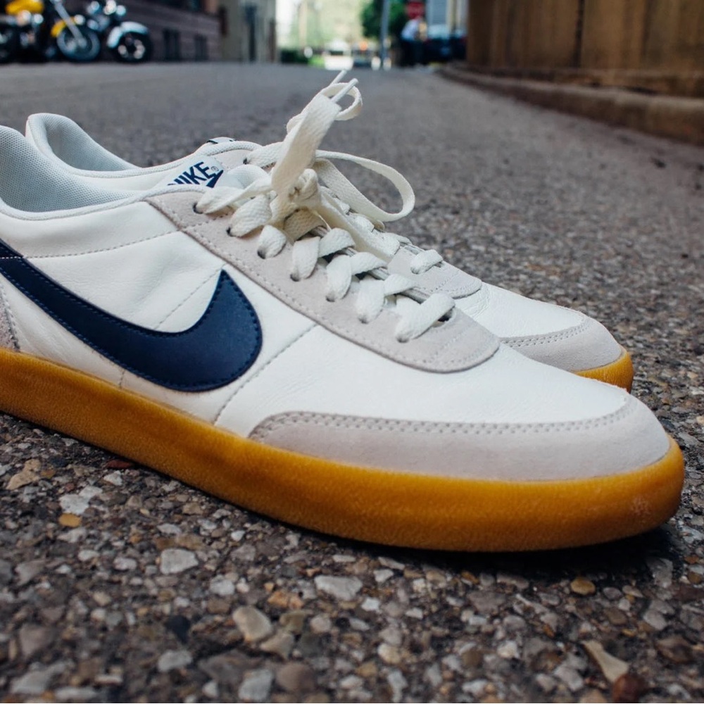Nike Killshot 2 Low Sneakers White and Navy Men 6.5/Women 8